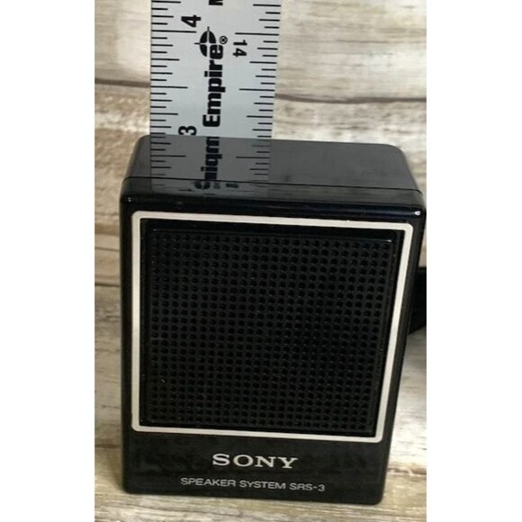 Vintage Sony SRS-3 Speaker System Japan-Made Dual Speakers - Picture 6 of 7